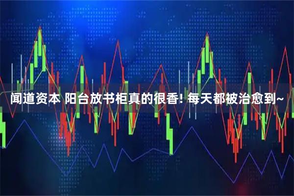 闻道资本 阳台放书柜真的很香! 每天都被治愈到~