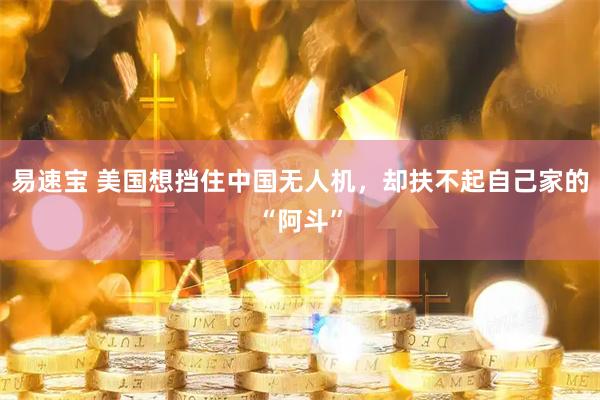 易速宝 美国想挡住中国无人机，却扶不起自己家的“阿斗”